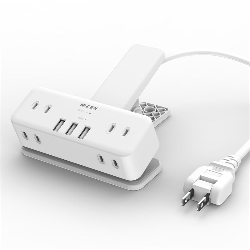 コンセントタップ USBタップ 電源 タップ 電源コード 延長ケーブル 雷ガード 延長コード 2m 6個口 3USB コンセント usb コンセントタップ OAタップ テーブルタップ クリップ