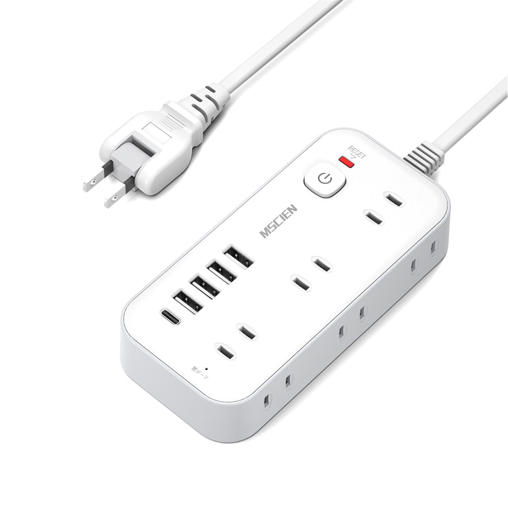 usbタップ 電源タップ 延長コード 2m/3m/5m 6個ac 4usb付き USB 1type-c コンセント 雷ガード usb-c マルチ スイッチ たこあし分岐 oaタップ テーブルタップ 延長ケーブル 急速充電