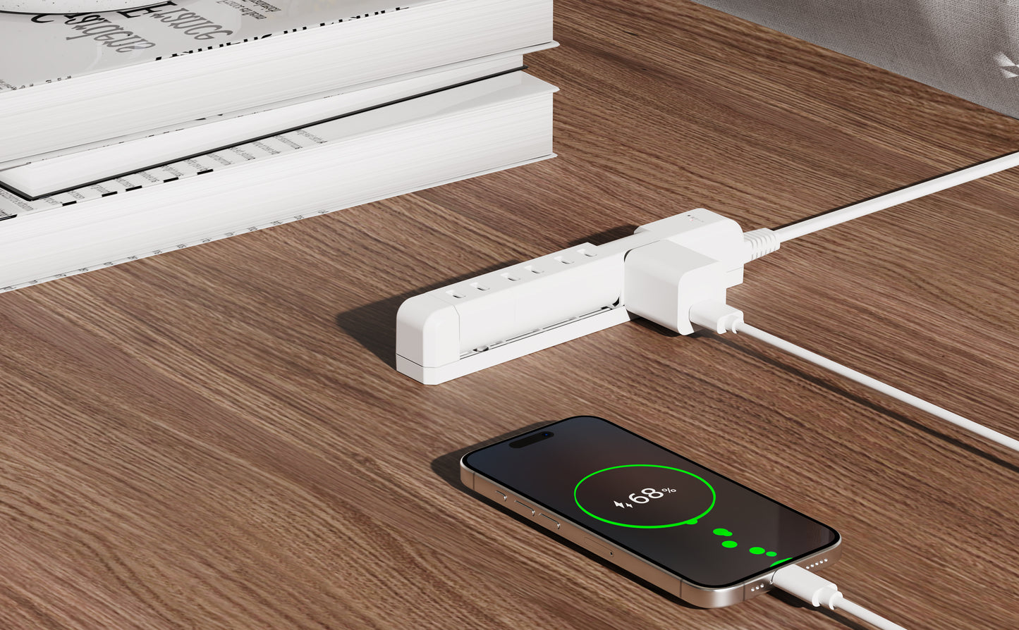 電源タップ 180°回転挿口 4個AC口 延長コード 1m 雷ガード usb コンセント タップ oaタップ たこあしコンセント テーブルタップ マルチタップ おしゃれ 壁掛け 絶縁プラグ