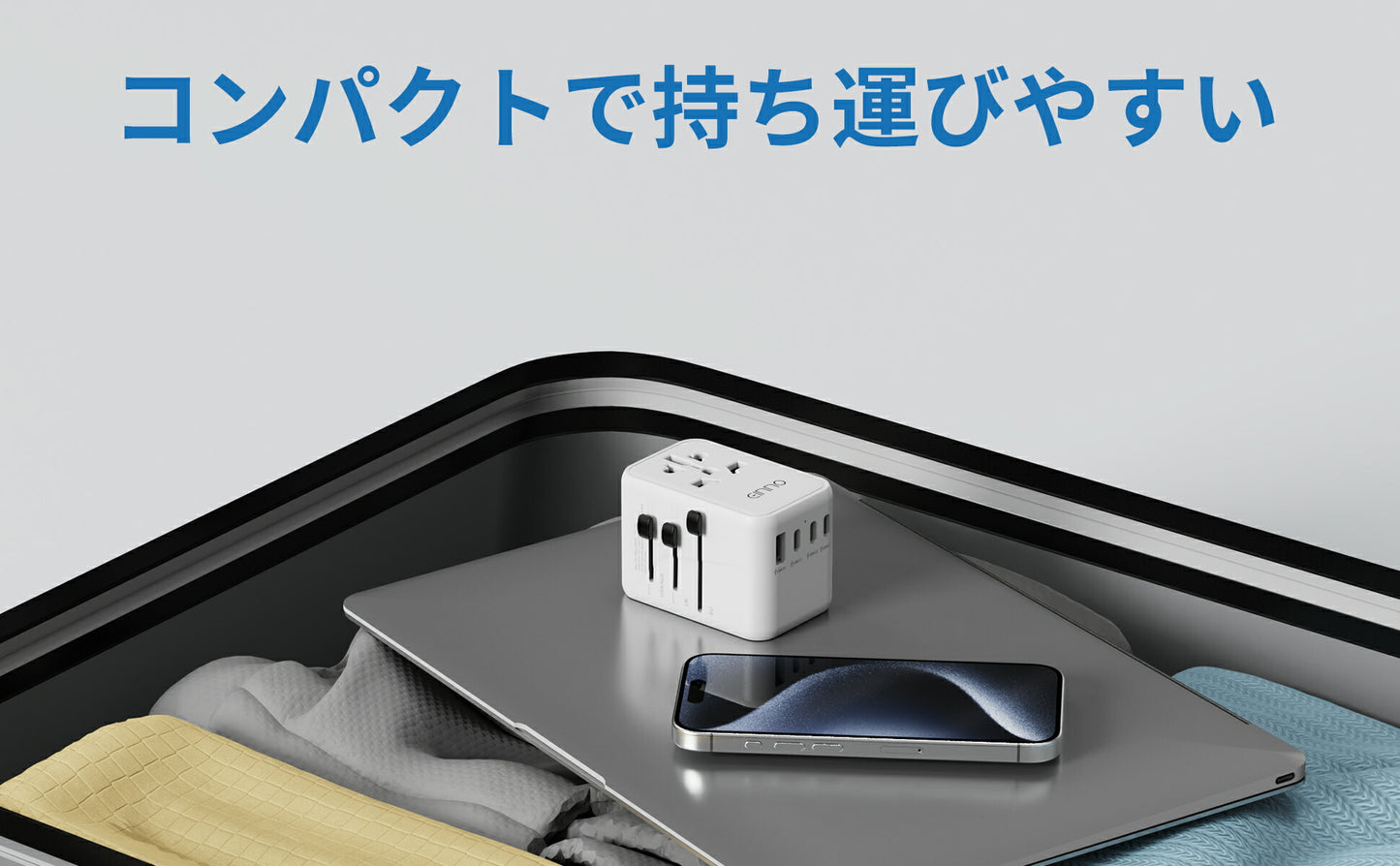 【EINNO】正規品  海外 変換プラグ マルチ変換プラグ 全世界対応 aタイプ oタイプ cタイプ bfタイプ USB1ポート付  type-c 4ポート付き 電源プラグ スマホ iPhone 充電 コンセント 世界150ヵ国以上対応