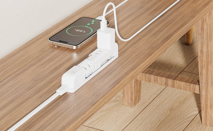電源タップ 180°回転挿口 4個AC口 延長コード 1m 雷ガード usb コンセント タップ oaタップ たこあしコンセント テーブルタップ マルチタップ  おしゃれ 壁掛け 絶縁プラグ