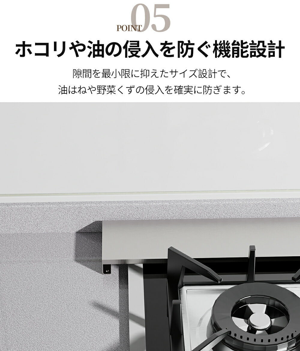 送料無料 排気口カバー 60cm コンロカバー  キッチン ihコンロ カバー 排気 口 カバー ihコンロカバー 油はねカバー 油汚れ グリル排気口カバー  掃除 シルバー