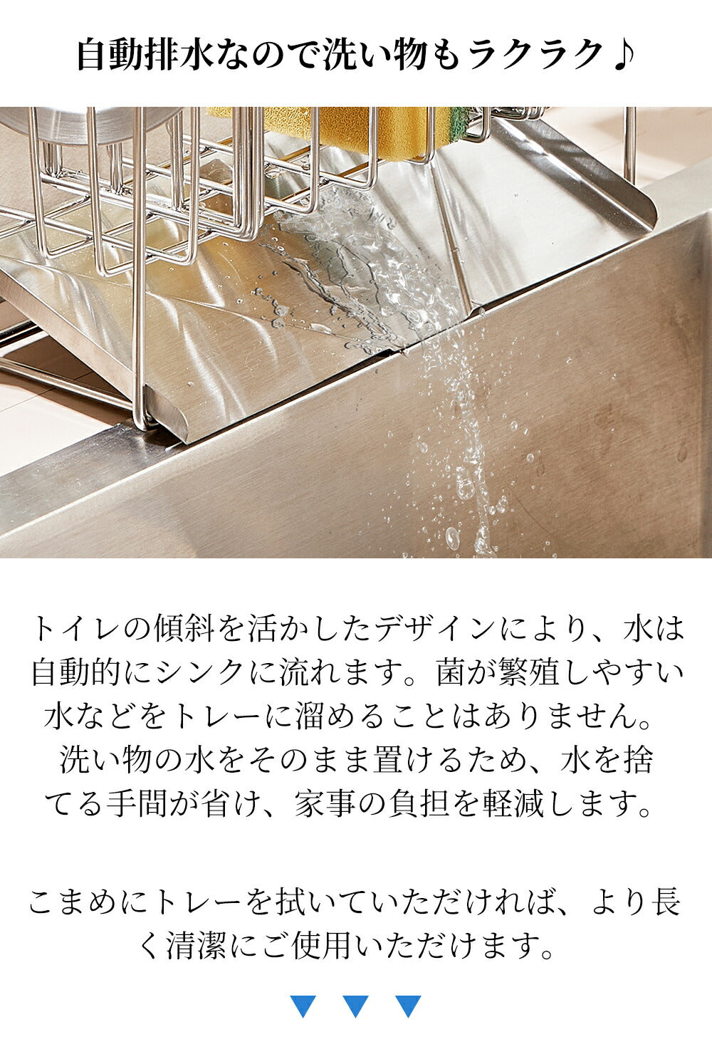 MSCIEN 送料無料 スポンジ置き スポンジホルダー スポンジラック キッチン 洗剤ラック 水切りラック シンク スポンジ置き 洗剤置き キッチン水切り 便利 キッチン用品 収納 1人暮らし  乾かす 水の流れる